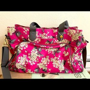 Antonio Melani Large Duffle Bag w/ Crossbody Purse